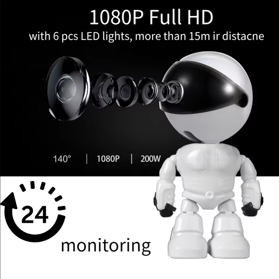 Smart Home Camera Ezviz - กล้องวงจรปิดอัจฉริยะ WiFi IP ความละเอียด 1080P HD