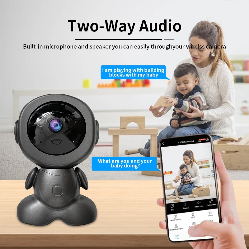 กล้องวงจรปิดไร้สาย 8MP แบบหมุน - Smart Home Camera Ezviz บทวิจารณ์และราคา