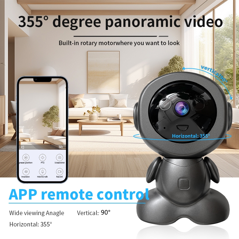 กล้องวงจรปิดไร้สาย 8MP แบบหมุน - Smart Home Camera Ezviz บทวิจารณ์และราคา
