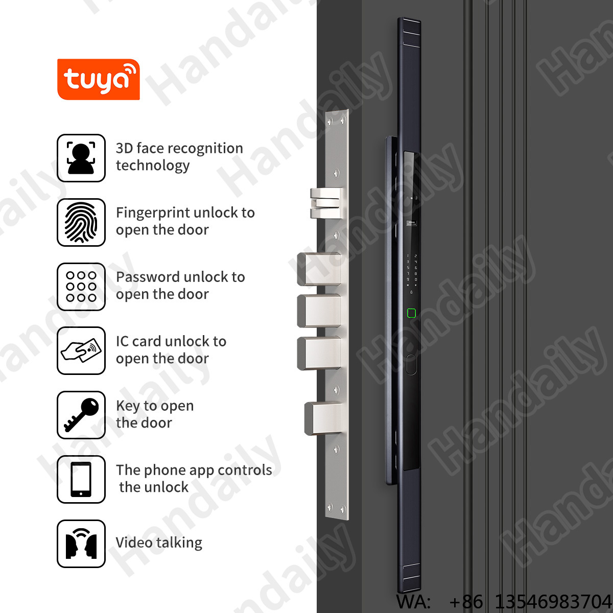 HanDaily วิดีโออินเตอร์คอมกันน - Smart Home Video บทวิจารณ์และราคา