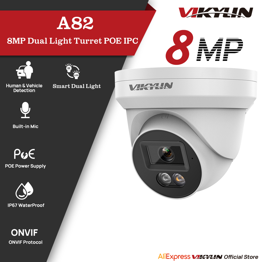 กล้องวงจรปิด VIKYLIN 8MP IP ระ - Smart Home Microsoft บทวิจารณ์และราคา