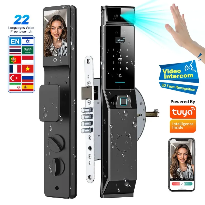 ระบบล็อคประตูอัจฉริยะกันน้ำระด - Smart Home Door Lock บทวิจารณ์และราคา