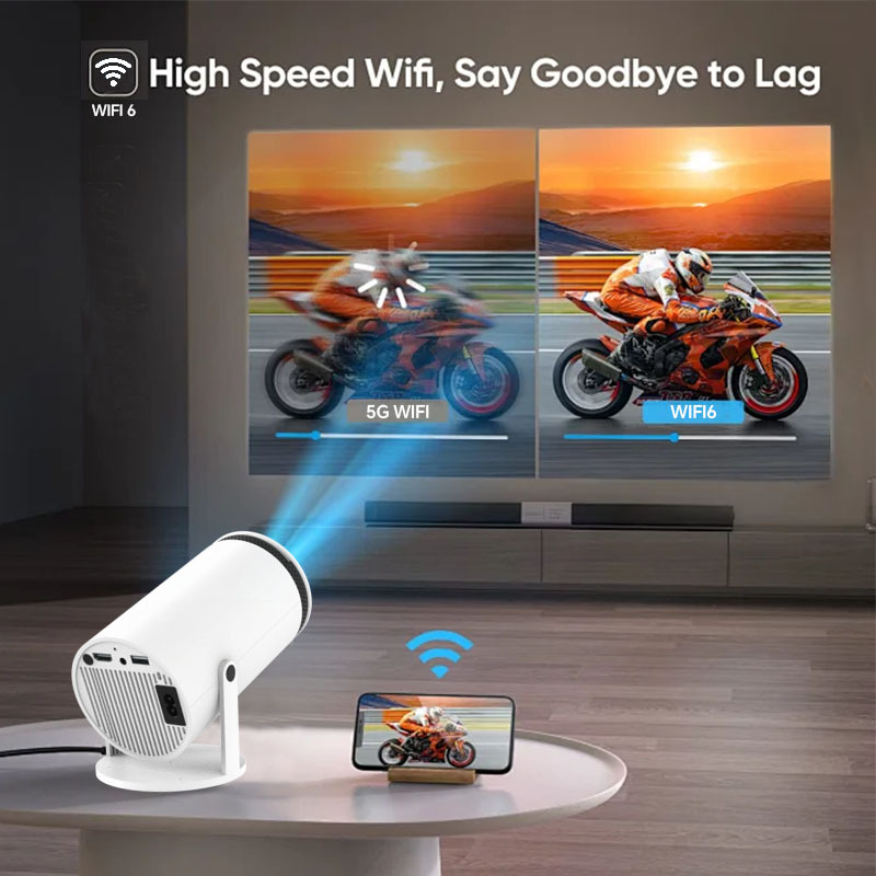 โปรเจคเตอร์โฮมเธียเตอร์พกพา HD - Smart Home Video บทวิจารณ์และราคา