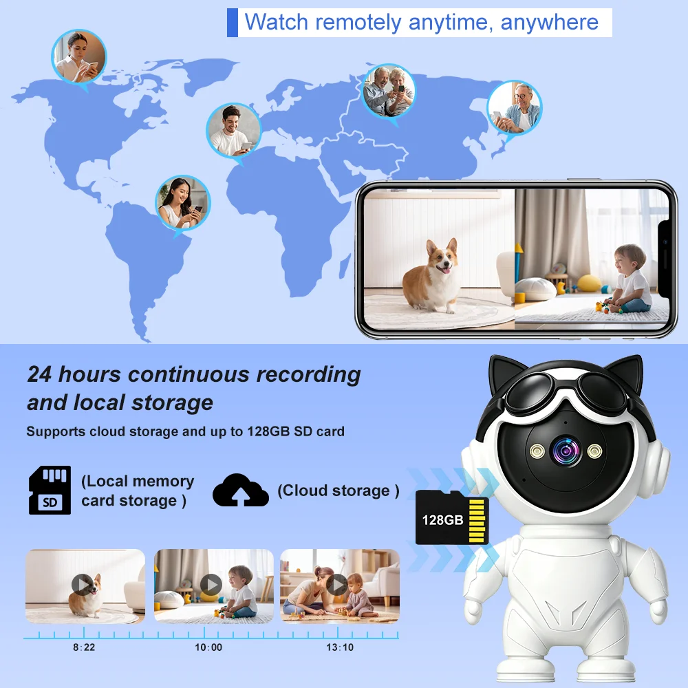 กล้อง IP ไร้สายอัจฉริยะ Tuya ข - Smart Home Camera Ezviz บทวิจารณ์และราคา
